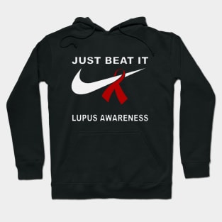 Just Beat It - Lupus Awareness Hoodie